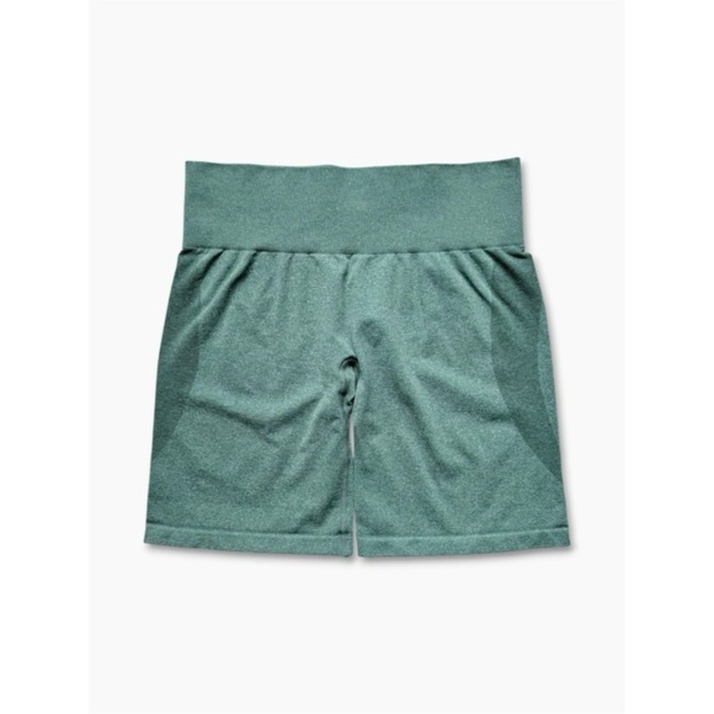 NVGTN Contour Seamless Shorts Forest Green L High Waist Workout